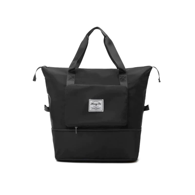 Praktische FlexiCarry reistas voor dames en heren, multifunctioneel en compact.