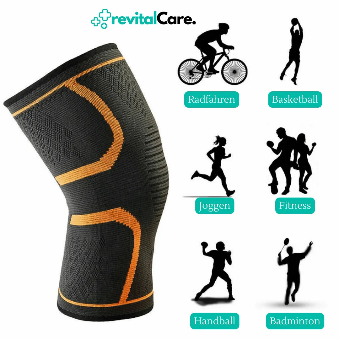 FlexiKnee Pro kniebrace voor actieve mensen, ondersteunt herstel en voorkomt blessures.