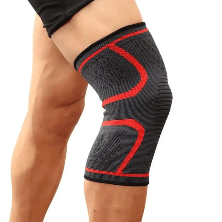 Kniesteun bandage FlexiKnee Pro, geschikt voor sportblessures en algemene knieondersteuning.