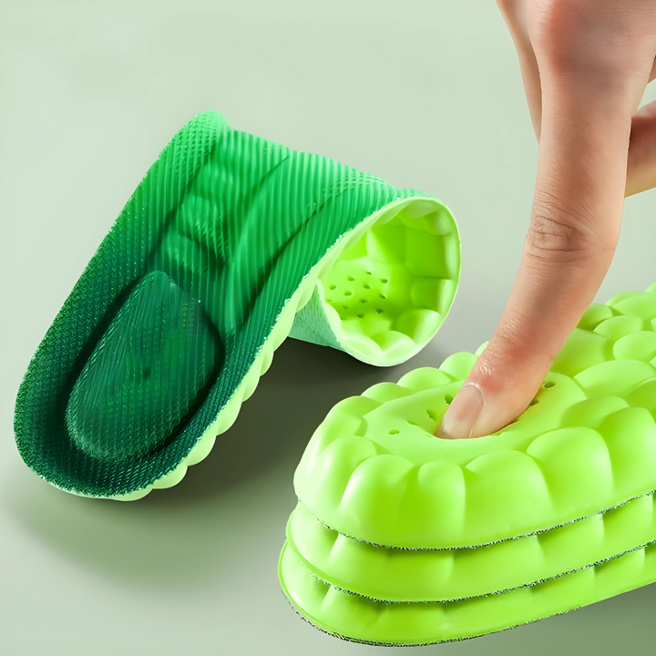 FlexiStride premium hardloop inlegzolen voor comfort en optimale voetondersteuning tijdens het hardlopen.