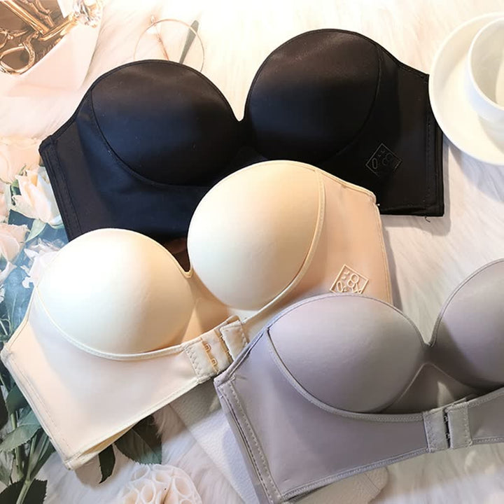 FloatyBra™ dames push-up bh, een essentiële strapless lingerie voor comfortabele en zelfverzekerde mode.