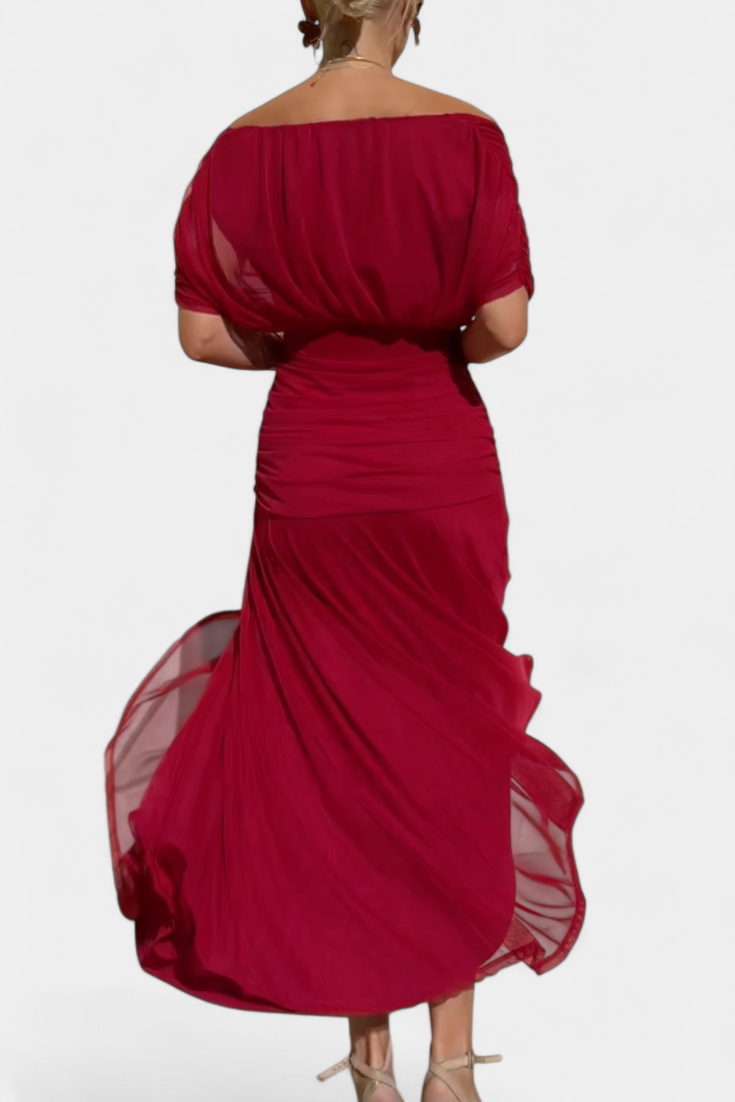 Trendy wikkeljurk voor dames, ideaal als feestjurk