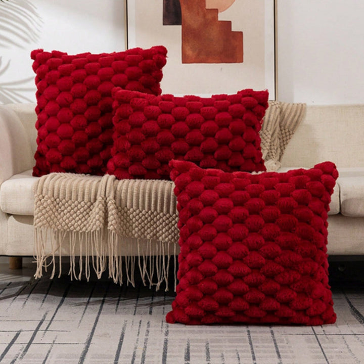 Moderne fluwelen kussenhoes, een veelzijdige woonaccessoire die comfort en stijl combineert.