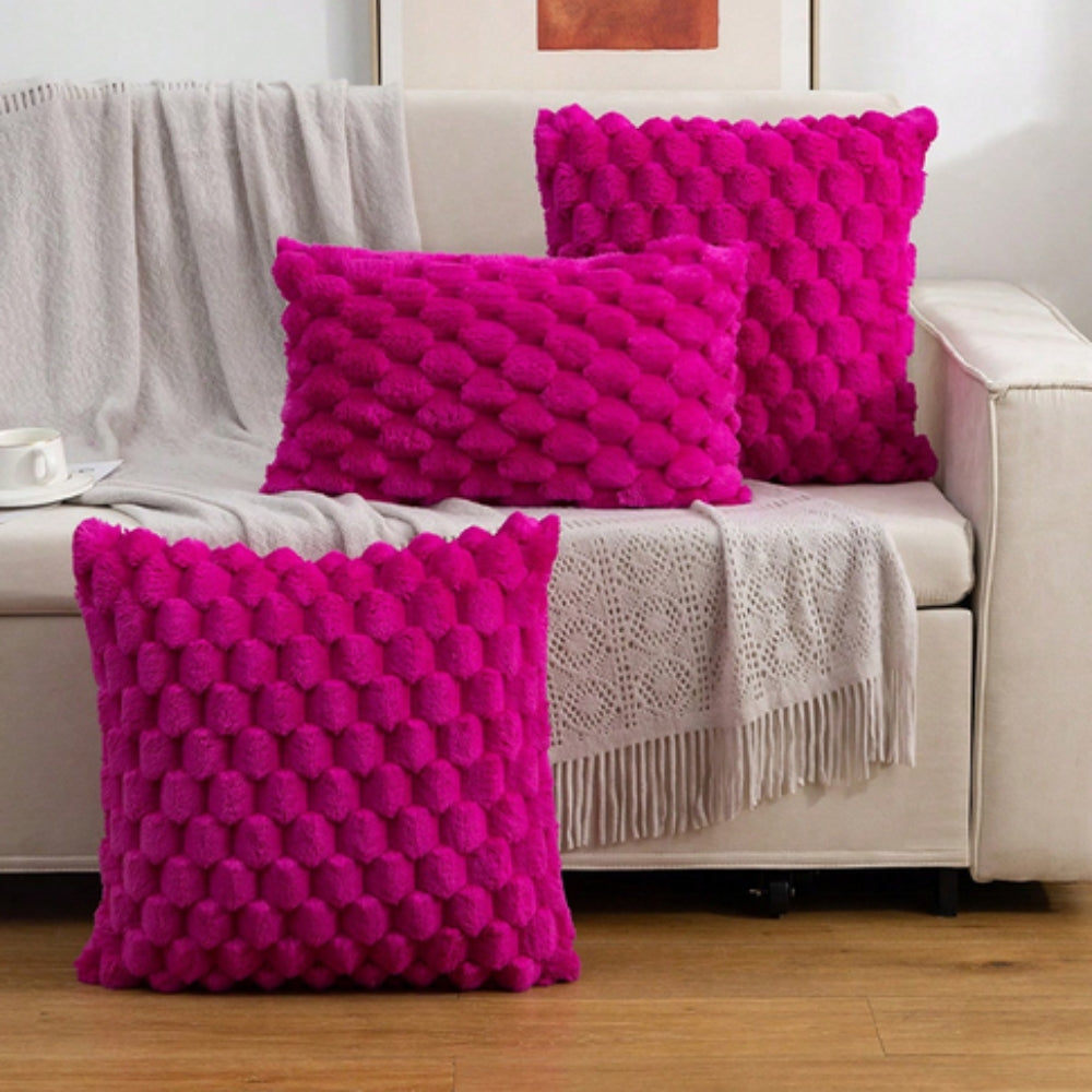 Ultrazachte fluwelen kussenhoes, perfect voor een knus bankkussen of een luxueus bedkussen.