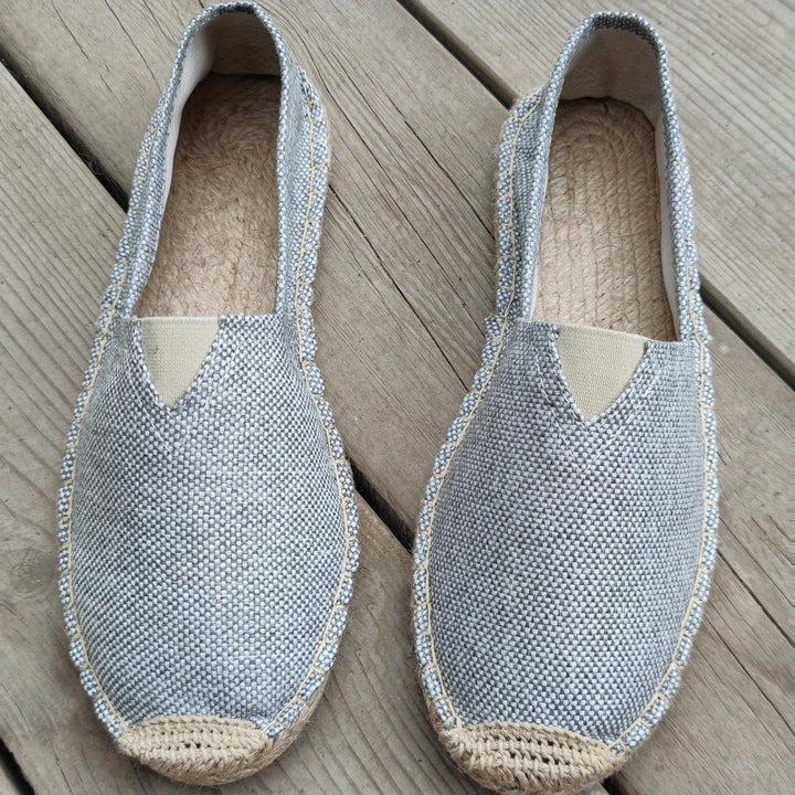 Casual slip-on wandelschoenen voor heren in lichte uitvoering voor warme dagen