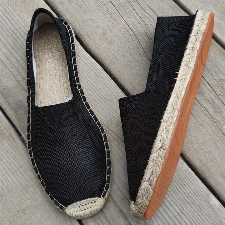 Zwarte casual herenschoenen met comfortabele pasvorm