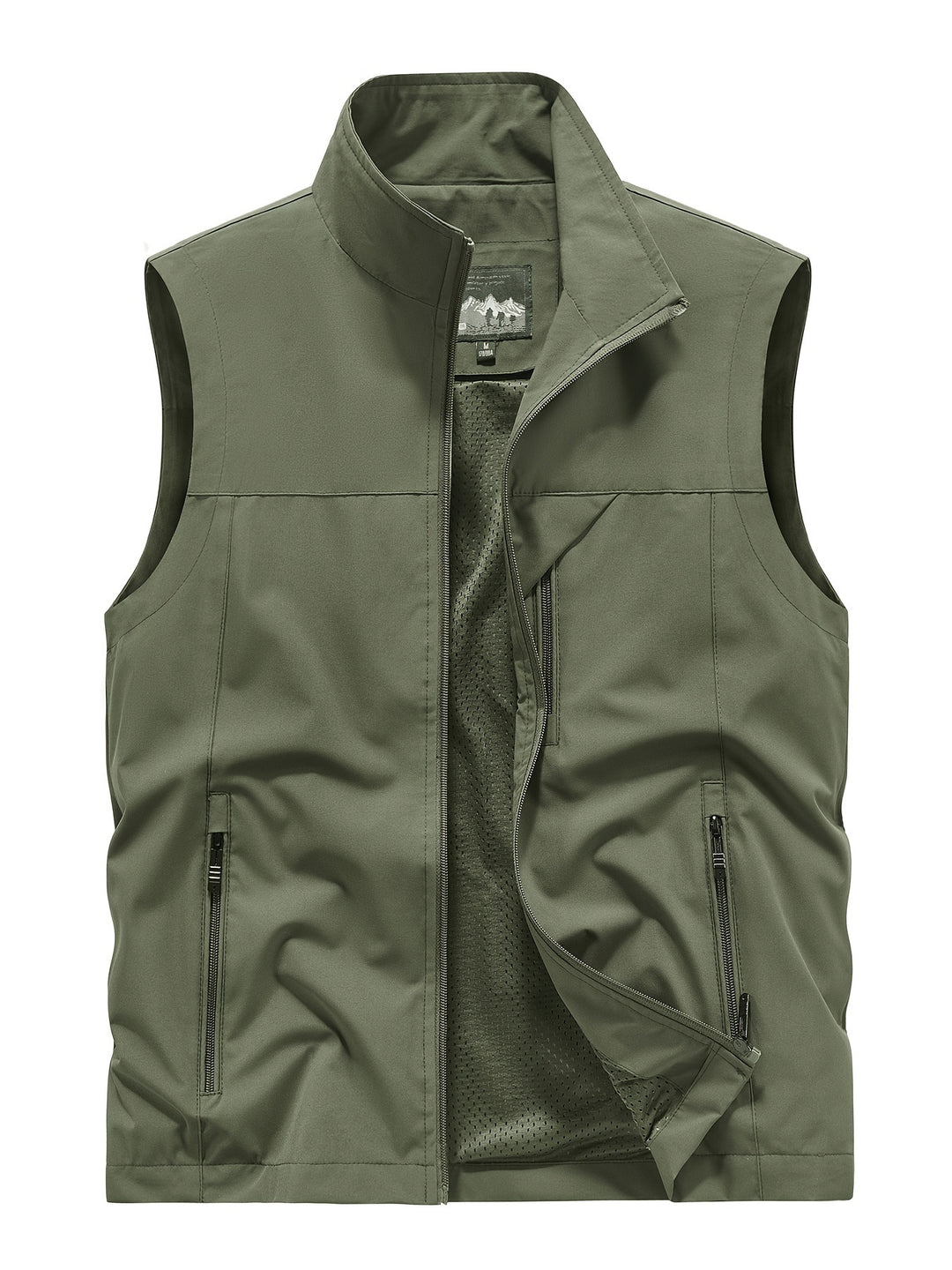 Stijlvolle heren outdoor bodywarmer, lichtgewicht en functioneel vest, geschikt voor diverse weersomstandigheden.