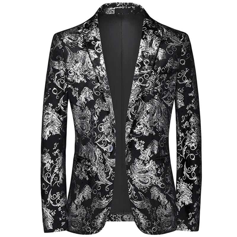 Stijlvolle heren zakelijke blazer, ideaal voor formele gelegenheden en professionele herenkleding.