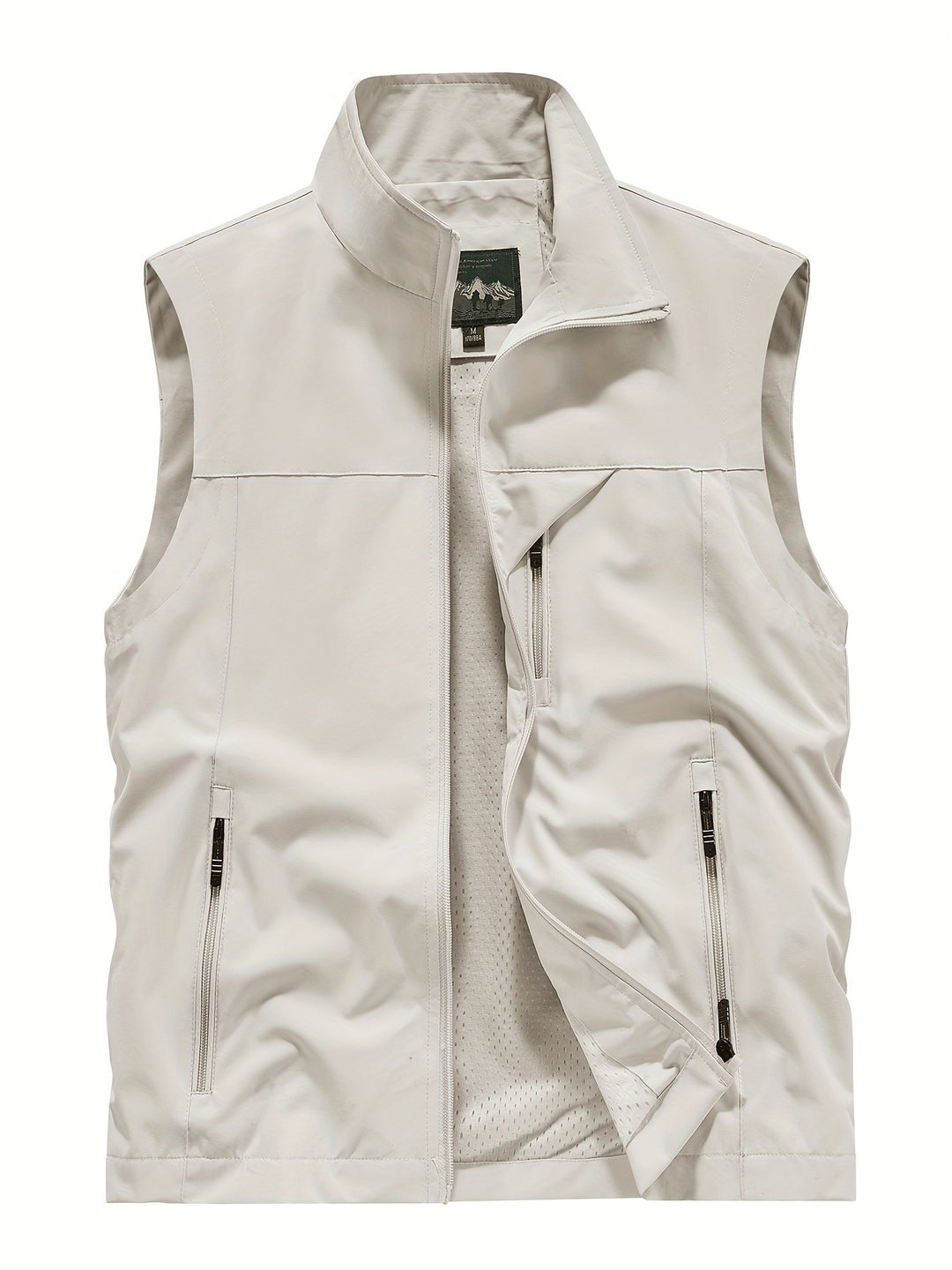 Veelzijdige heren sport bodywarmer, mouwloos vest voor wandelen, kamperen en andere outdoor activiteiten.