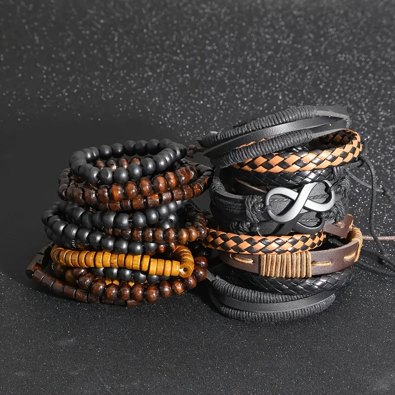 Grote collectie heren armbanden in een overzichtelijke opstelling