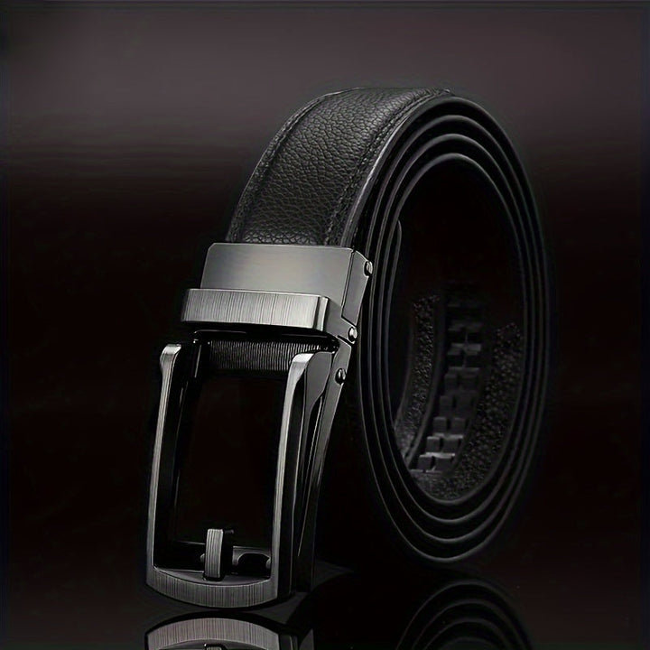 Luxe heren riem met handig kliksysteem, perfect te combineren bij casual en formele outfits.