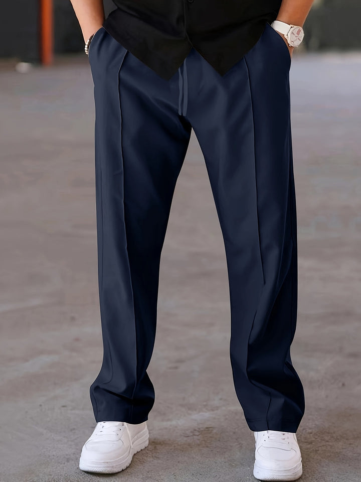 Klassieke casual herenkleding broek in tijdloze retro stijl