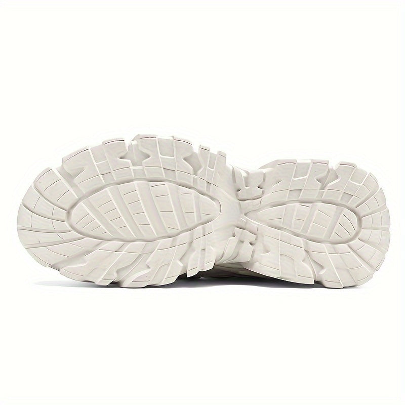 Veelzijdige heren sneakers met dikke zool en moderne uitstraling