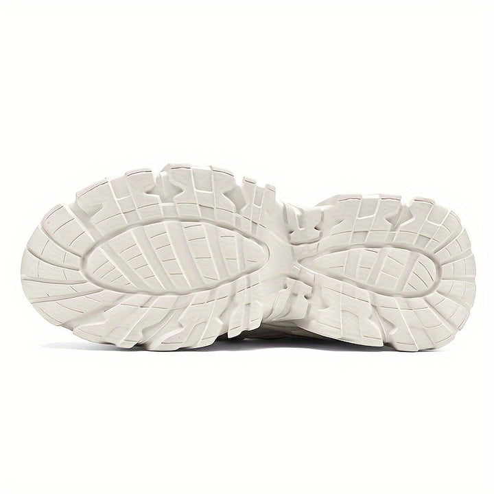 Veelzijdige heren sneakers met dikke zool en moderne uitstraling