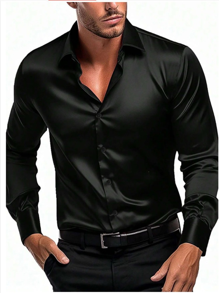 Stijlvol heren overhemd met lange mouwen voor een formele en casual look in herenmode