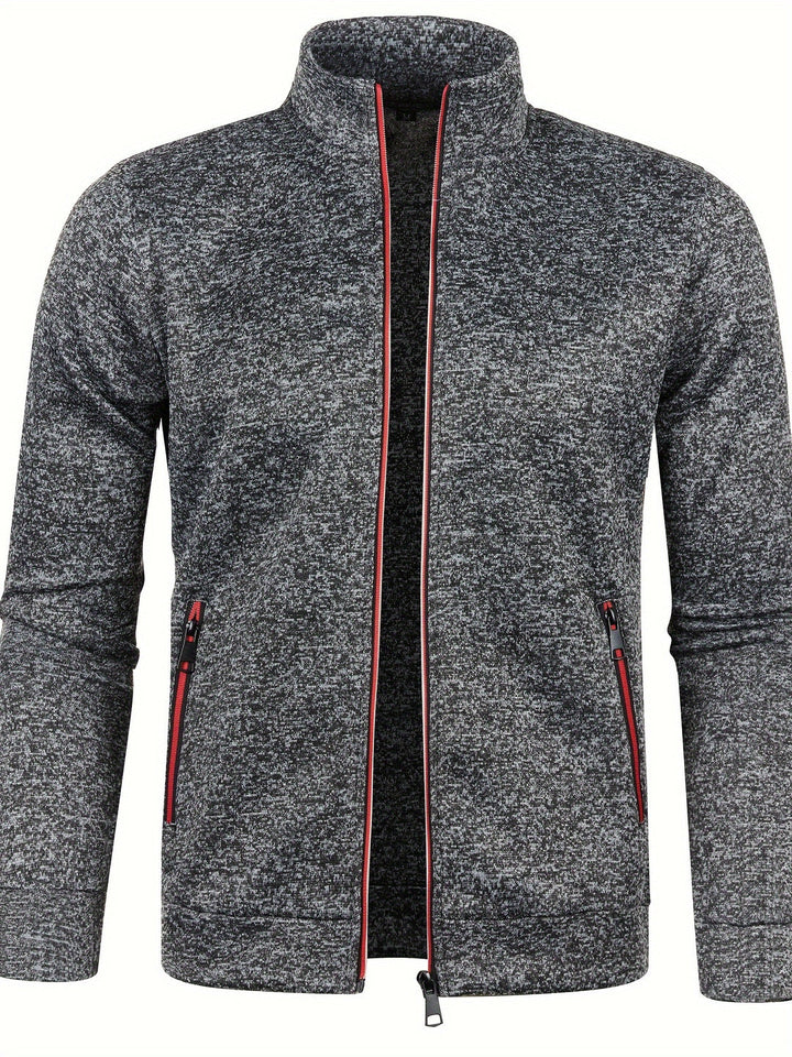 Modieus vest voor heren met ritssluiting, ideaal voor een casual outfit