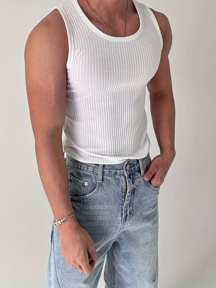Lichtgewicht heren tanktop ademend materiaal
