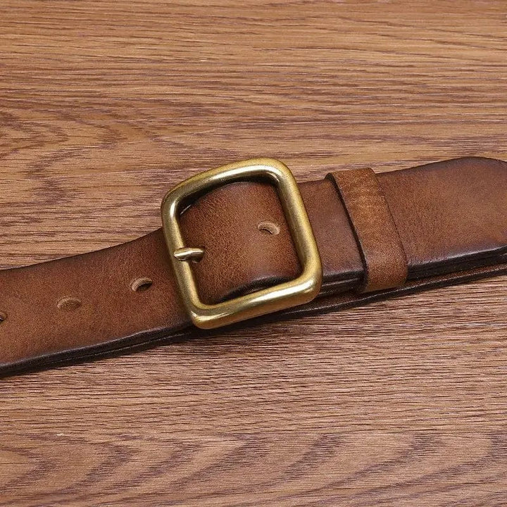 Luxe uitstraling van de herenriem voor een verzorgde stijl