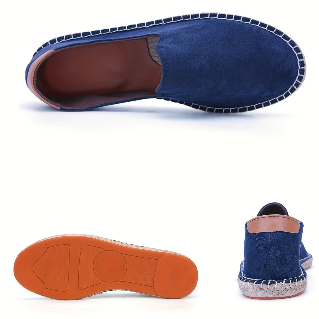 Stijlvolle heren slip-on loafers, ademend en lichtgewicht, ideaal voor casual en zomerkleding.
