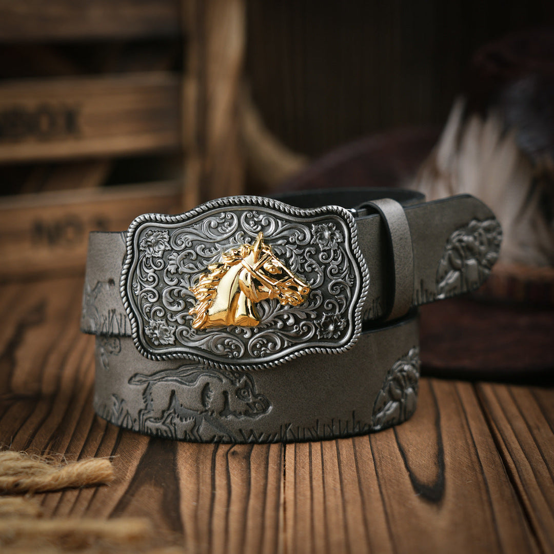 Accessoire voor mannen met een passie voor Western mode en hoogwaardige afwerking