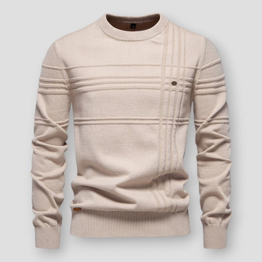 Zachte, comfortabele heren trui met ronde hals, een veelzijdige pullover voor elke dag en elke stijl.