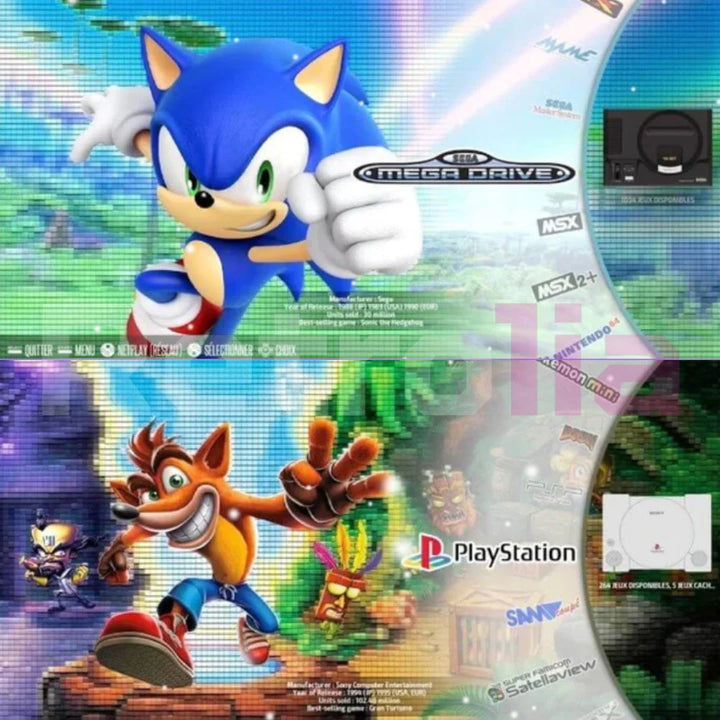 Deze GamePort retro console biedt 20.000 klassieke games, van arcade tot adventure, voor alle leeftijden.