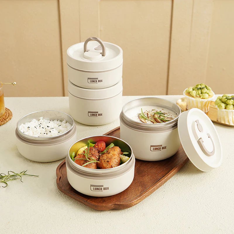 Geïsoleerde FreshSeal lunchbox voor warme en verse maaltijden. Perfect voor schoollunch.