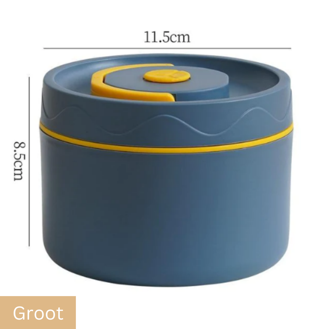 Geïsoleerde FreshSeal lunchbox voor kinderen: lekdicht, RVS en makkelijk mee te nemen naar school.
