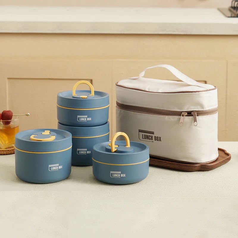 Geïsoleerde FreshSeal foodcontainer: houd je maaltijd warm en vers; perfect voor onderweg.