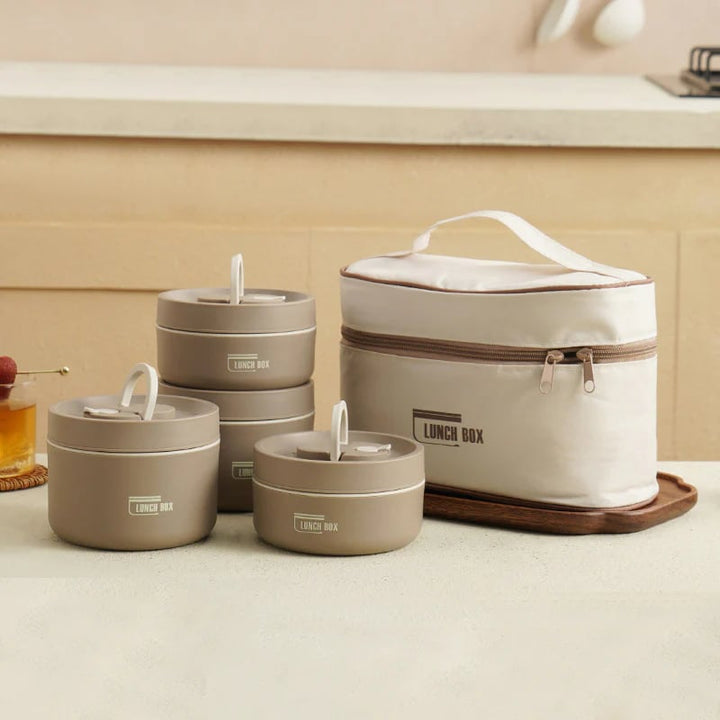 RVS geïsoleerde lunchbox FreshSeal; je maaltijd blijft vers en warm de hele dag.