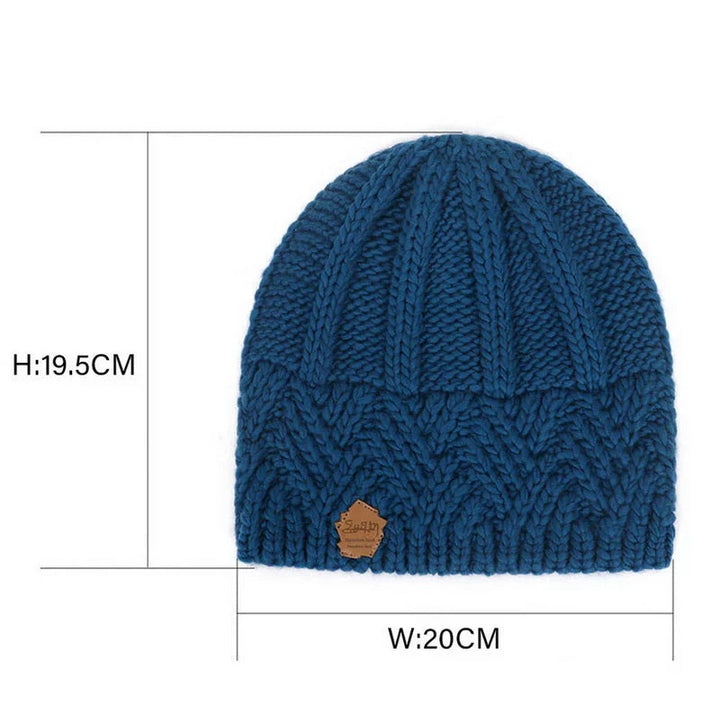 Zachte, gebreide damesmuts en herenmuts, biedt optimale warmte en comfort tijdens de winter.