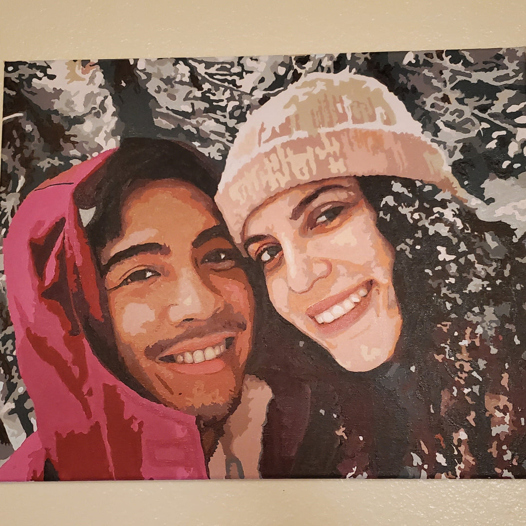 Vereeuwig je herinnering: custom schilderij op nummer van jouw foto op canvas, een unieke blijvende kunstvorm.