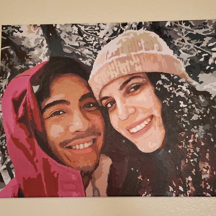 Vereeuwig je herinnering: custom schilderij op nummer van jouw foto op canvas, een unieke blijvende kunstvorm.