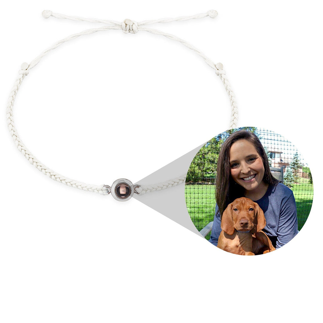 Stijlvolle MemoryView armband, perfect gepersonaliseerd cadeau om dierbare momenten dichtbij te dragen.