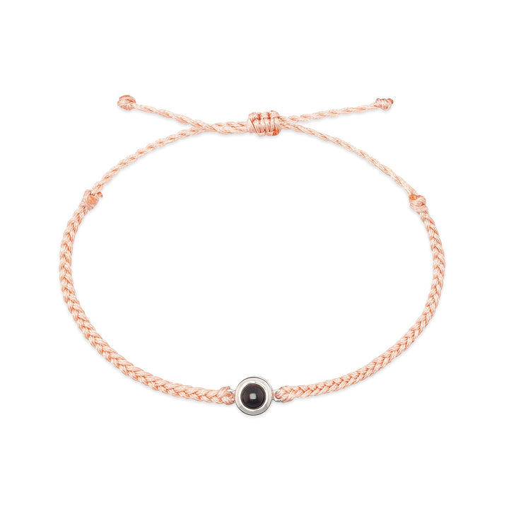 Elegante MemoryView fotoprojectie armband, een uniek accessoire dat herinneringen tot leven brengt.