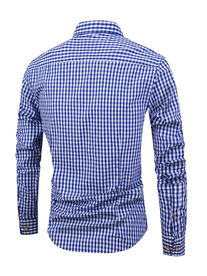 Comfortabel geruit herenoverhemd 'Jules' met perfecte pasvorm, ideaal voor herenmode.