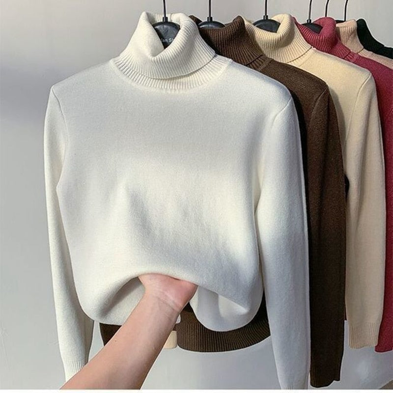 Ultiem comfortabele gevoerde dames trui, een must-have voor warmte en mode in de winter.