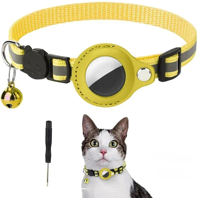 Ultra-compacte GPS tracker, nauwelijks merkbaar voor uw kat of kleine hond.