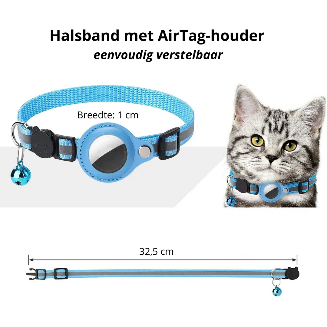 Waterdichte GPS tracker voor actieve honden en katten, ideaal voor buiten.