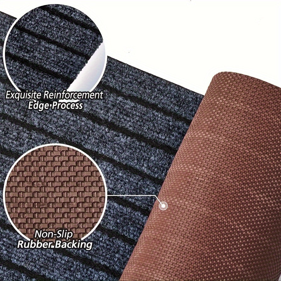 Duurzame antislip loper, Gripluxe wasbaar tapijt ideaal voor gang, balkon of wasruimte, binnen & buiten.