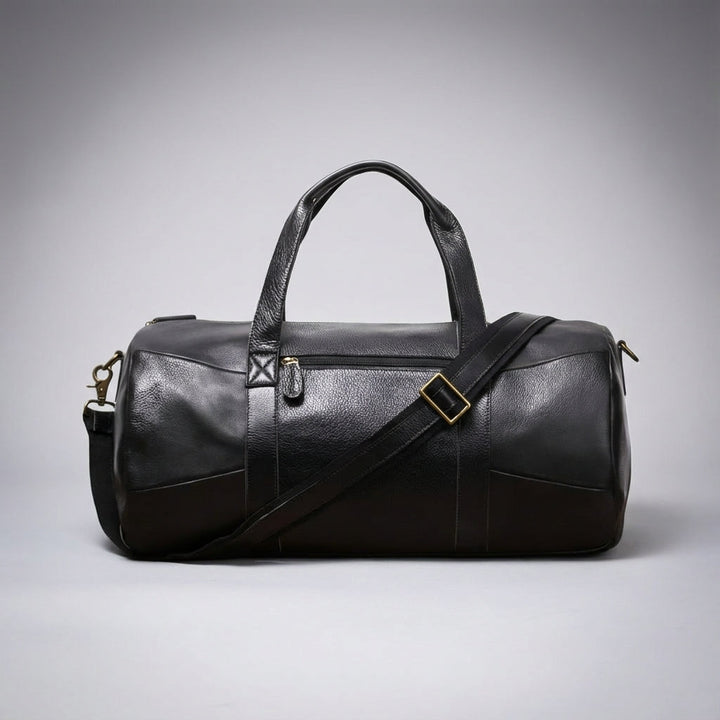 Stijlvolle bruine reistas van Gripwell, ook te gebruiken als schoudertas of bagage. Unisex en ruim design.