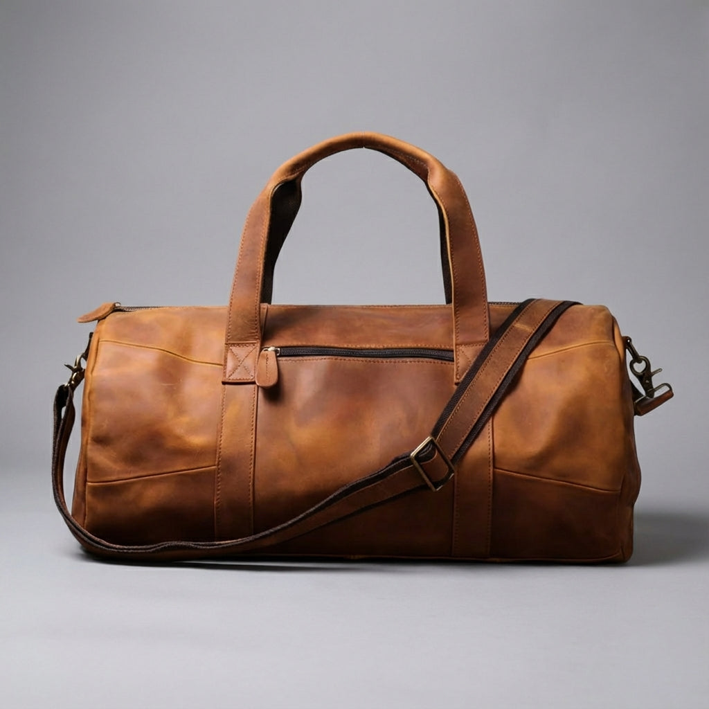 Unisex weekendtas van Gripwell in zwart, met verstelbare schouderband en genoeg ruimte voor al je reizen.