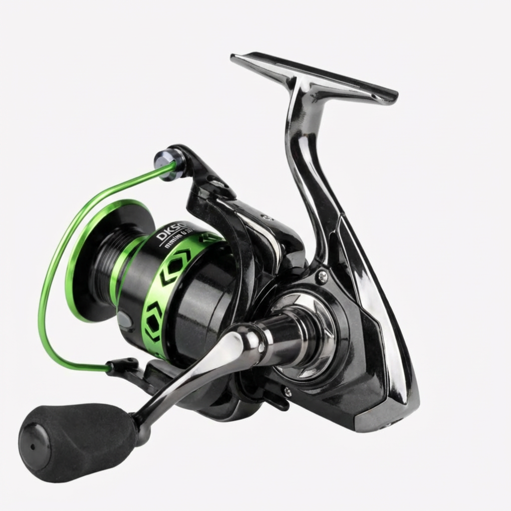 Hoge-snelheid spinning visreel voor efficiënt vissen. Essentieel vismateriaal voor elke hengelsportliefhebber.