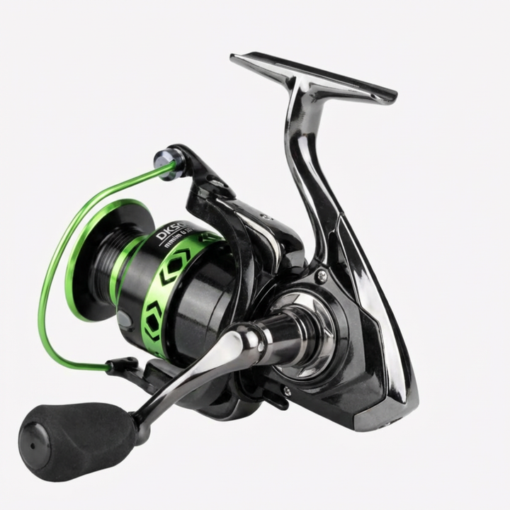 Hoge-snelheid spinning visreel voor efficiënt vissen. Essentieel vismateriaal voor elke hengelsportliefhebber.