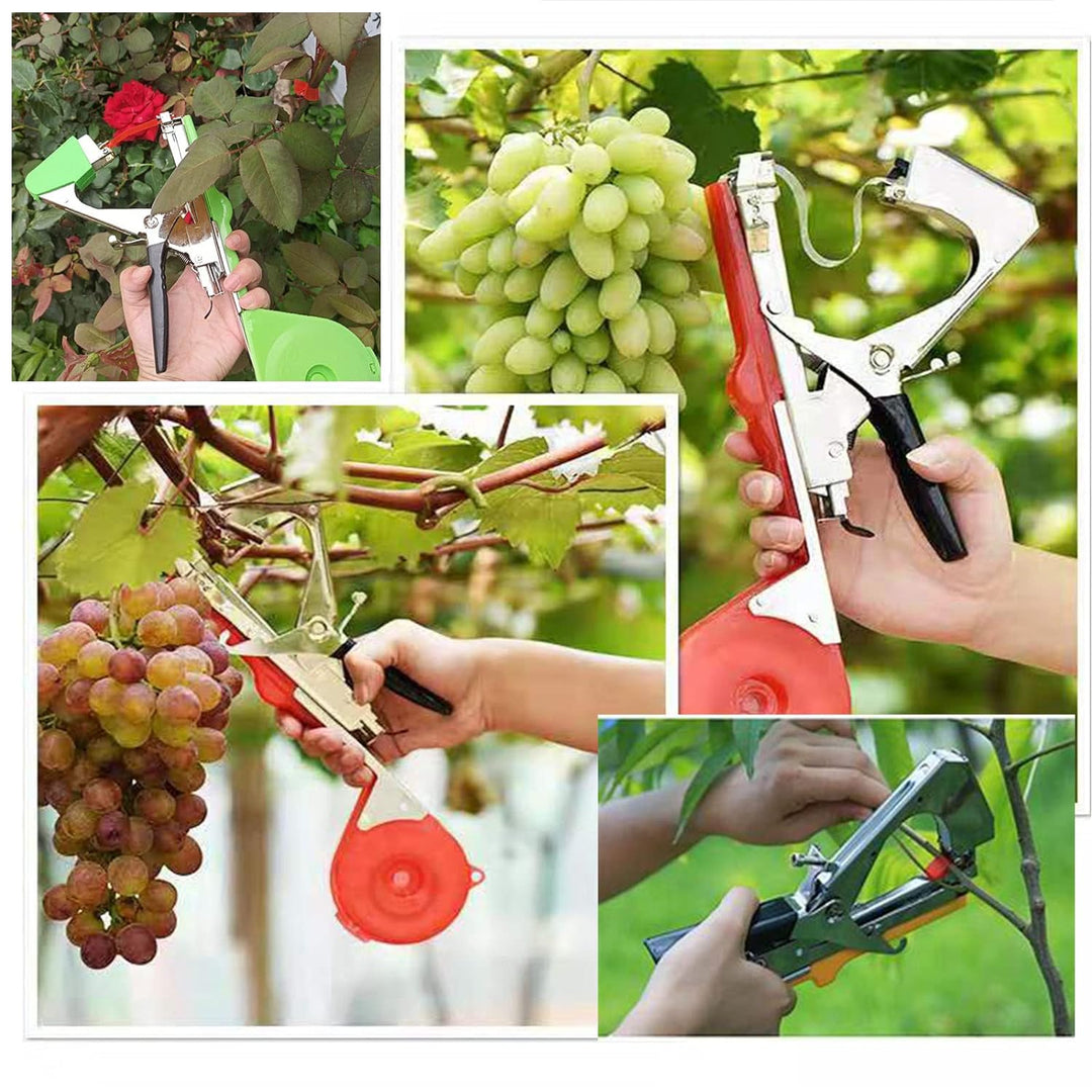 De StemTie plantenbinder, een duurzame oplossing voor optimale plantenverzorging en gewasondersteuning in de tuin.
