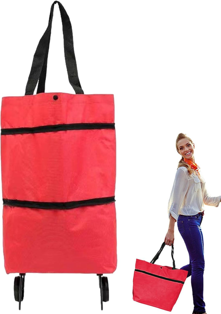 Multifunctionele boodschappentas, perfect voor was, reizen of opslag.
