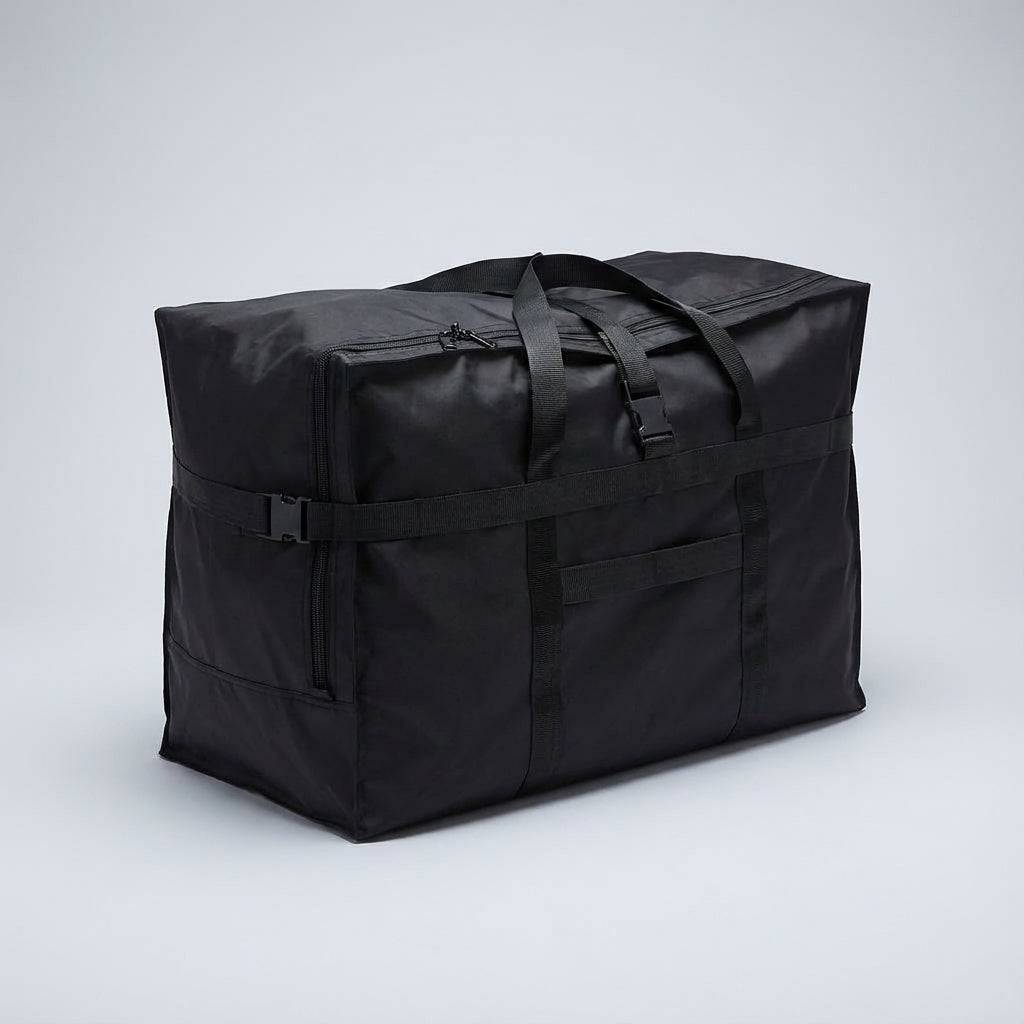 Waterbestendige polyester FlexHaul reistas, robuust en duurzaam voor al je reis- en transportbehoeften.