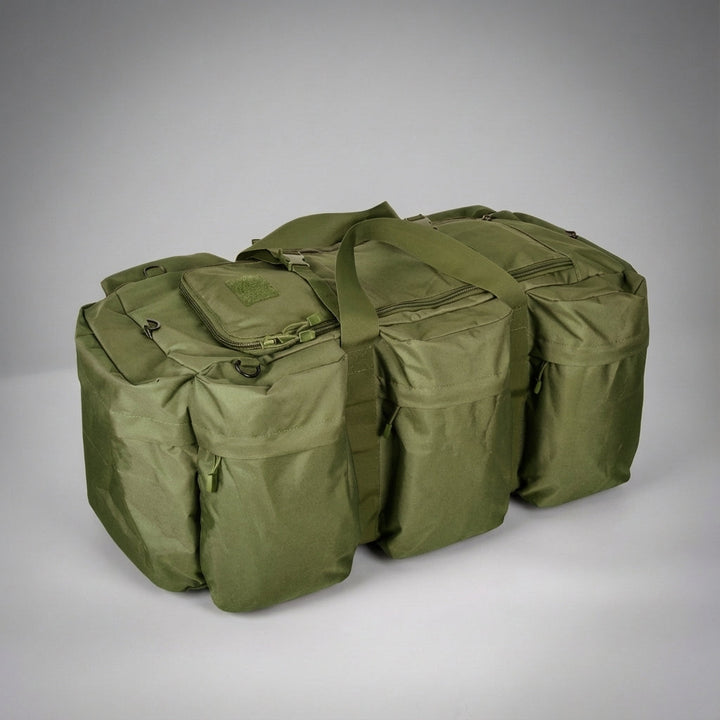 Unisex TactiCarry outdoor reistas/kampeertas, duurzame bagage voor sportieve avonturen en kamperen.