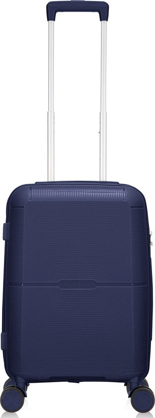 Elegante handbagage koffer Capri, stabiel op 4x 360° wielen, ideaal voor vliegreizen.
