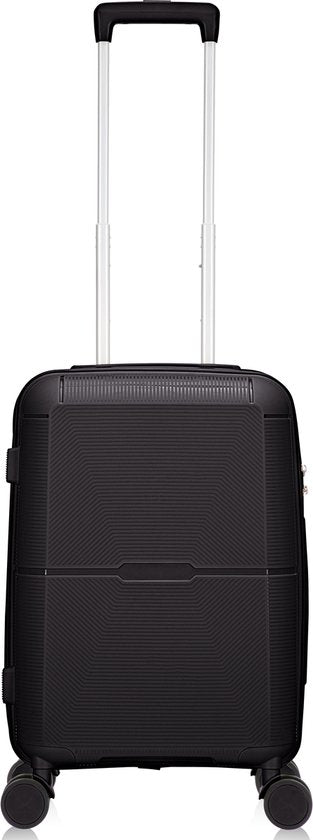Wielkoffer met harde schaal, goedgekeurd voor vliegreis handbagage, met TSA-slot en 360° wielen.